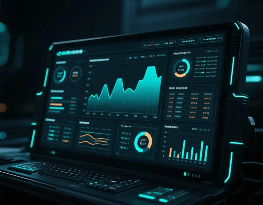 哈希分分彩数据终端界面示意图