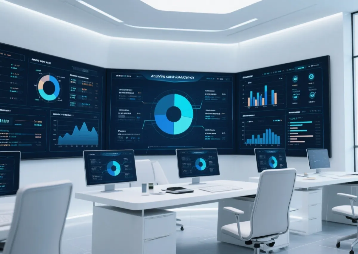 数据趋势分析与图表展示示意图