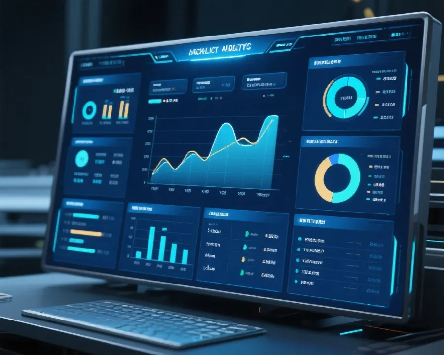 哈希分分彩数据看板 数据终端界面示意图