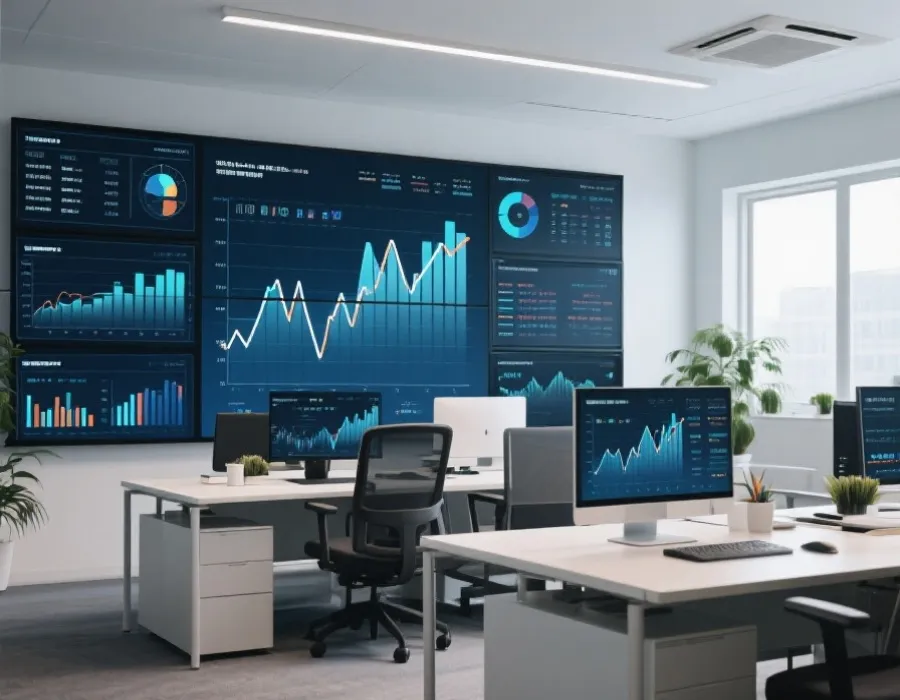 数据分析工作场景示意图